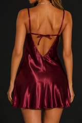 Ivory Satin Nightdress